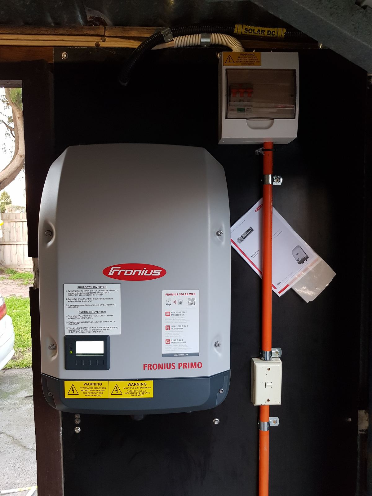 Solar inverter installation, Glen Waverley